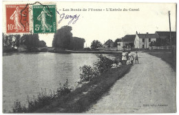 GURGY - Les Bords De L'Yonne - L'entrée Du Canal - Gurgy