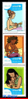 Ref. BR-V2023-07 BRAZIL 2023 - WORLD BREASTFEEDING DAY,UNICEF, SET MNH, HEALTH 3V - UNICEF