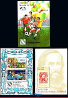 Ref. BR-Y1986-SS BRAZIL 1986 - ALL SOUVENIR SHEETS OFTHE YEAR, SCOTT 2042+2053+2088A, MNH VF, . 4V - Volledig Jaar