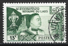 Laos 1959. Scott #55 (U) King Sisavang-Vong - Laos