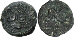 Gaule - Meldes - Bronze ROVECA ARCANTODAN - 60-40 Av. JC - Griffon Bondissant à D. - Rare - 13-137 - Keltische Münzen