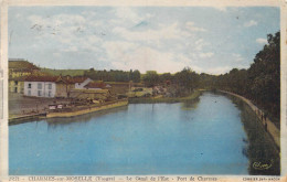 FRANCE - 88 - Charme Sur Moselle - Le Canal De L'Est - Port De Charmes - Carte Postale Ancienne - Charmes