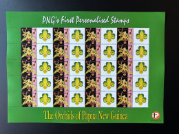 Papua New Guinea PNG 2007 Mi. 1244 Personalized Scoutisme Scouts Pfadfinder Jamboree Orchids Flowers - Nuovi