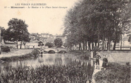 FRANCE - 88 - Mirecourt - Le Madon à La Place Saint-Georges - Carte Postale Ancienne - Mirecourt