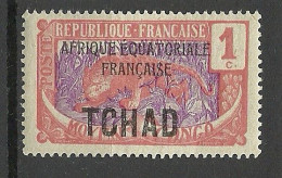 TCHAD 1924 Michel 19 MNH - Ongebruikt