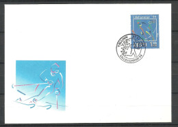 Estland Estonia 1994 Lillehammer Olympic Games Special Cancel Sonderstempel Special Cover - Inverno1994: Lillehammer