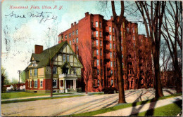 New York Utica Kanatenah Flats 1908 - Utica