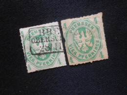 Preussen  Mi 14b/14a*   1861 - Mi 85 € - Mint