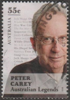 AUSTRALIA - USED - 2010 55c Legends Of The Written Word - Peter Carey - Used Stamps