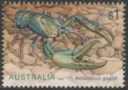 AUSTRALIA - USED - 2019 $1.00 Freshwater Crayfish - Marron - Used Stamps