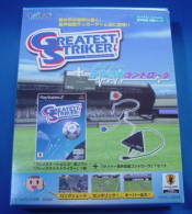 PS2 Japanese : Greatest Striker With Speech Recognition Pack - Playstation 2