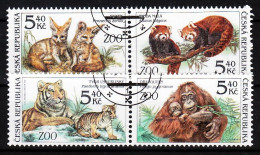 Tsjechie Mi 299,302 Natuur,Dieren Gestempeld - Used Stamps