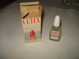 O10 / Cuticle Remover Oily " Cutex " + Boite + Accessoires + Notice -   England - Other & Unclassified