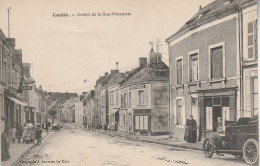 72 - CONLIE - Centre De La Rue Principale - Conlie