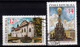 Tsjechie Mi 332,333 Cultuur  Gestempeld - Used Stamps