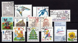 Tsjechie 2002 Kleine Verzameling Div. Gestempeld - Used Stamps