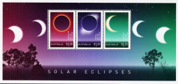 Australia - 2023 - Solar Eclipses - Mint Stamp Sheetlet - Ungebraucht