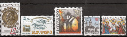 Slowakije Mi 203,207 Div. Gestempeld - Used Stamps