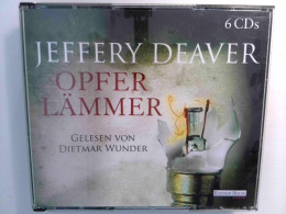 OPFER LÄMMER  Gelesen Von   DIETMAR WUNDER  ( 6 CD Box ) - CDs