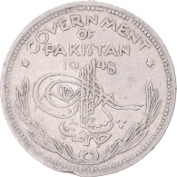 Monnaie, Pakistan, 1/4 Rupee, 1948 - Pakistan