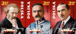 2018.11.11. 100th Anniversary Of Poland's Regaining Independence - MNH 3v (ZA) - Unused Stamps