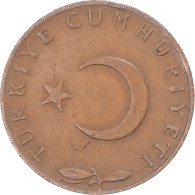 Monnaie, Turquie, 5 Kurus, 1969 - Turquie