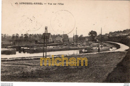 C P A  60  -    LONGUEIL  -  ANNEL - Vue Sur L'oise - Longueil Annel