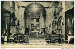 INTERIEUR DE L'EGLISE - Villiers Saint Georges