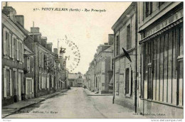 RUE PRINCIPALE - Pontvallain