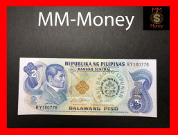 PHILIPPINES 2 Pesos  1981  P. 166  *commemorative Visit Of Pope John Paul II*   UNC - Philippines