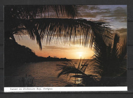 ANTIGUA. Carte Postale écrite. Dickenson Bay. - Antigua Y Barbuda