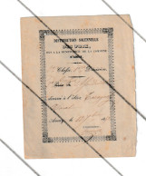 AMAY - Ecole Communale - Distribution Des Prix 1882 (B341) - Diplômes & Bulletins Scolaires