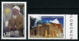 Türkiye 2016 Mi 4274-4275 MNH Ahmed Yasawi (Yesevi), Author, Literary People (Poet), Literature, Tomb - Nuevos