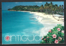 ANTIGUA. Carte Postale écrite. Darkwood Beach. - Antigua Y Barbuda