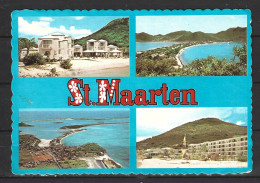 SAINT MARTIN. Carte Postale écrite En 1981. Saint-Martin. - Sint-Marteen