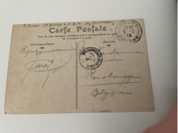 Franse Soldatenpostkaart  Wereldoorlog 14-18verstuurd MONTE CARLO 8/2/1918 En Toegekomen ROESBRUGGE 13/2/1918, Soldaat - Poperinge