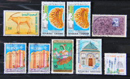 TUNISIE - Petit Lot De 6 Timbres - Les Doublons Ne Sont Pas Facturés - Tunisie (1956-...)