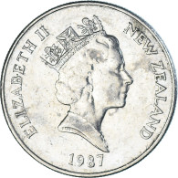 Monnaie, Nouvelle-Zélande, 10 Cents, 1987 - Nieuw-Zeeland