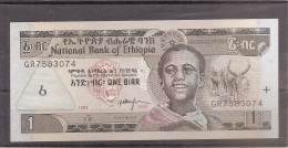 BILLET DE BANQUE ETHIOPIE TRES BON ETAT  - Ethiopia