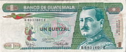 Guatemala 1 Quetzal, P-66 (03.01.1986) - VF - Guatemala