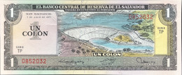 El Salvador 1 Colon, P-125a (07.07.1977) - UNC - Salvador