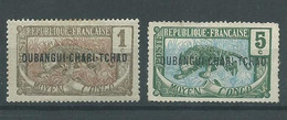 200036978  OUBANGUI  YVERT Nº  1/5  */MH  (N0 GUM) - Unused Stamps