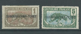 200036978  OUBANGUI  YVERT Nº  1/5  */MH  (N0 GUM) - Neufs