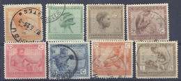 210038949  CONGO BELGA.  YVERT  Nº  106/8/+110/4  USED/MH - Ongebruikt