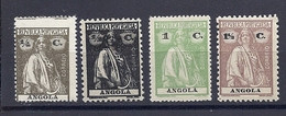 200033807  ANGOLA  YVERT   Nº  144B/143A/144B/145A  **/MNH - Angola