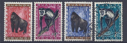 210038971  RUANDA-URUNDI.  YVERT  Nº  205/207/209/211 - Used Stamps