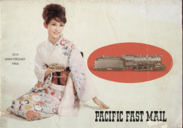 Catalogue PFM - PACIFIC FAST MAIL 10th Ed. 1965 10° Ann. + Price List USD - Inglés