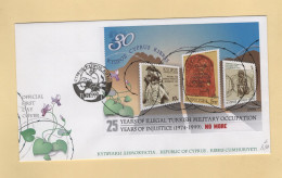 Chypre - FDC - Occupation Illegale De La Turquie - Storia Postale