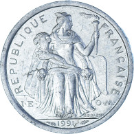 Monnaie, Polynésie Française, Franc, 1991 - Polinesia Francesa