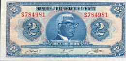 Haiti 2 Gourdes, P-231A (1979) - UNC - TYVEK BANKNOTE - Haiti